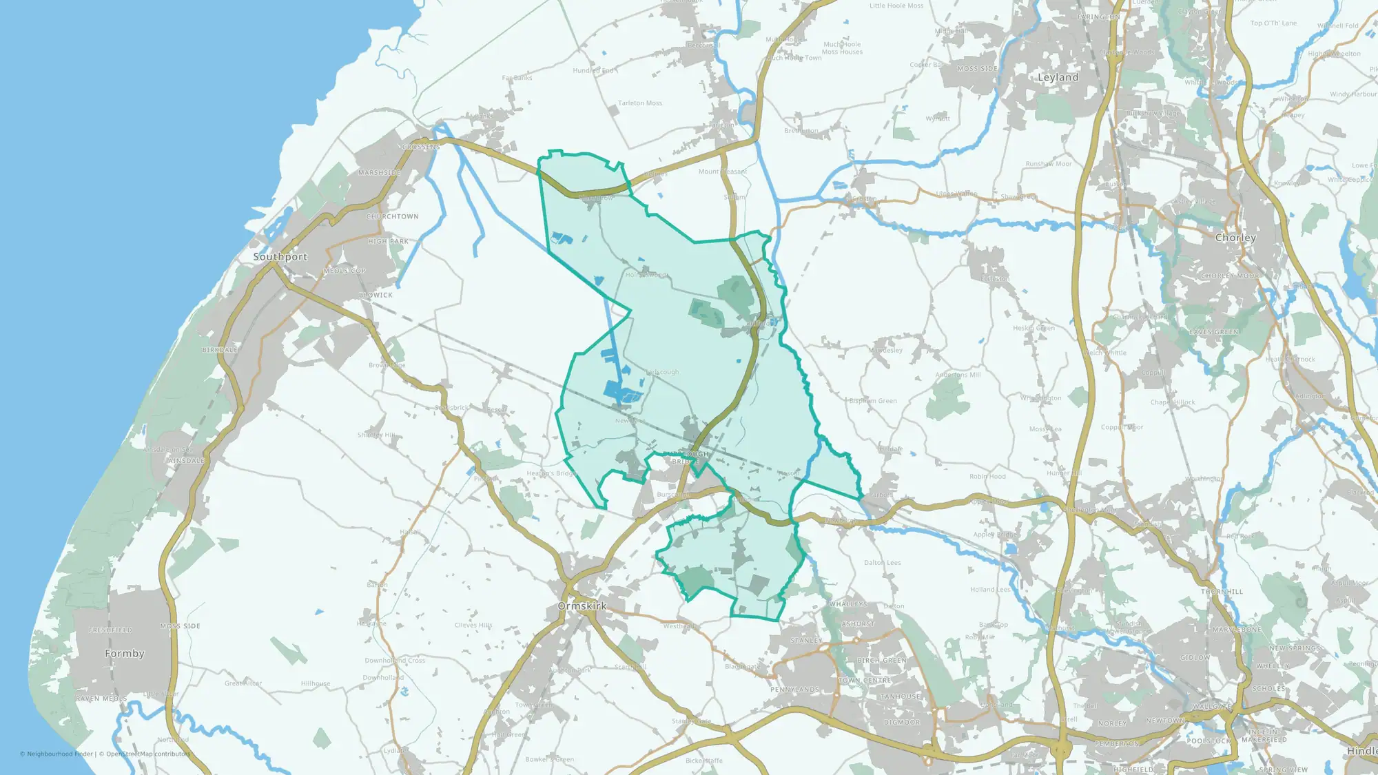 Burscough Bridge & Rufford