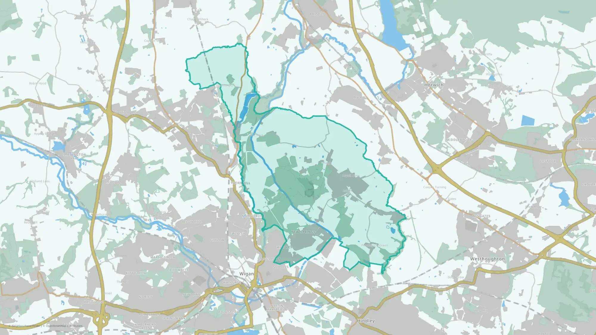 Aspull, New Springs & Whelley