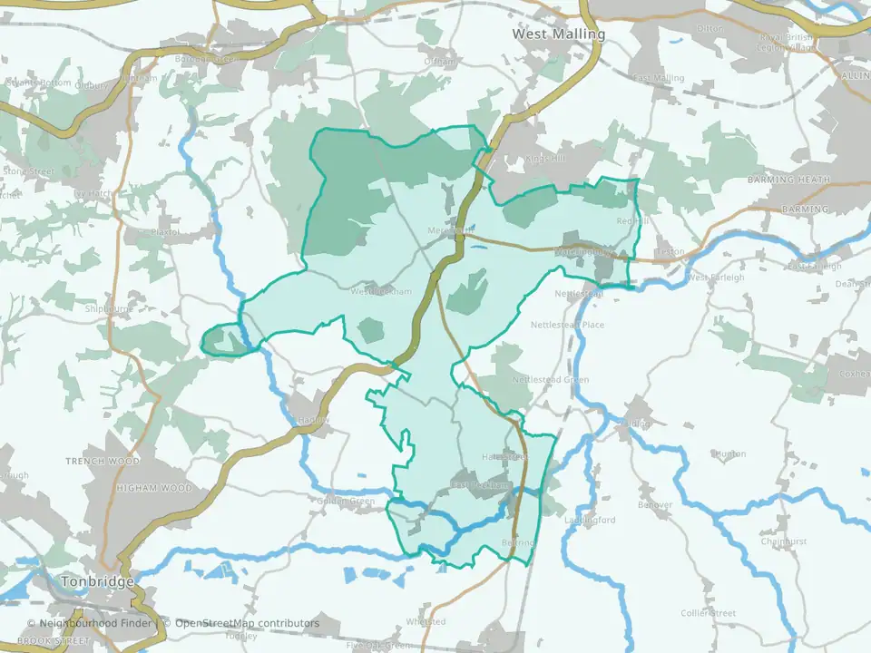 East and West Peckham, Mereworth & Wateringbury