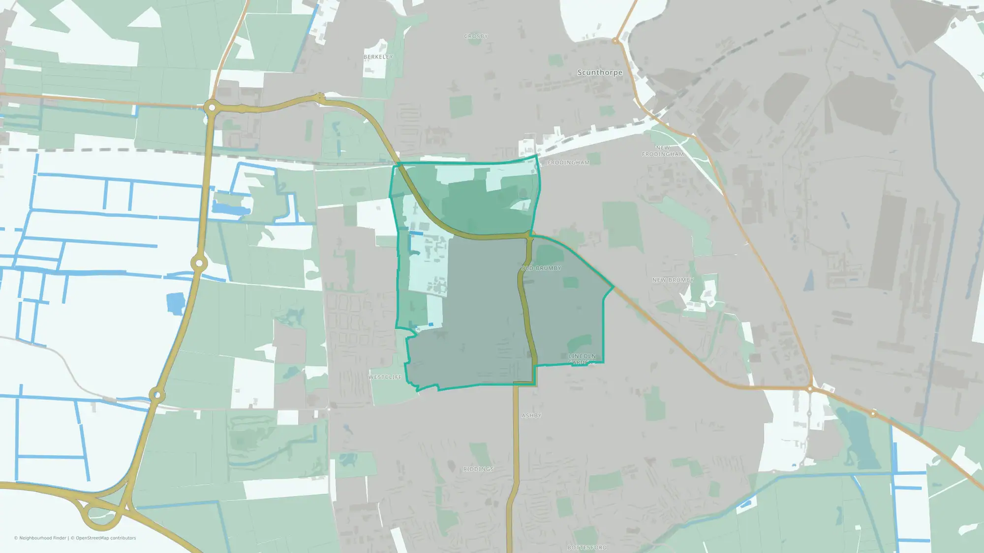 Kingsway with Lincoln Gardens