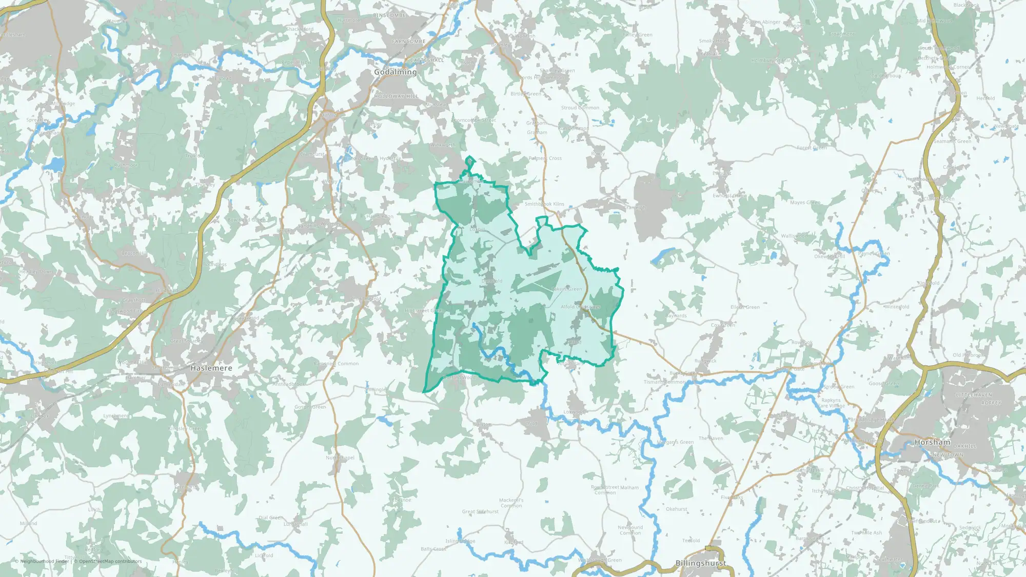 Alfold, Dunsfold & Hascombe