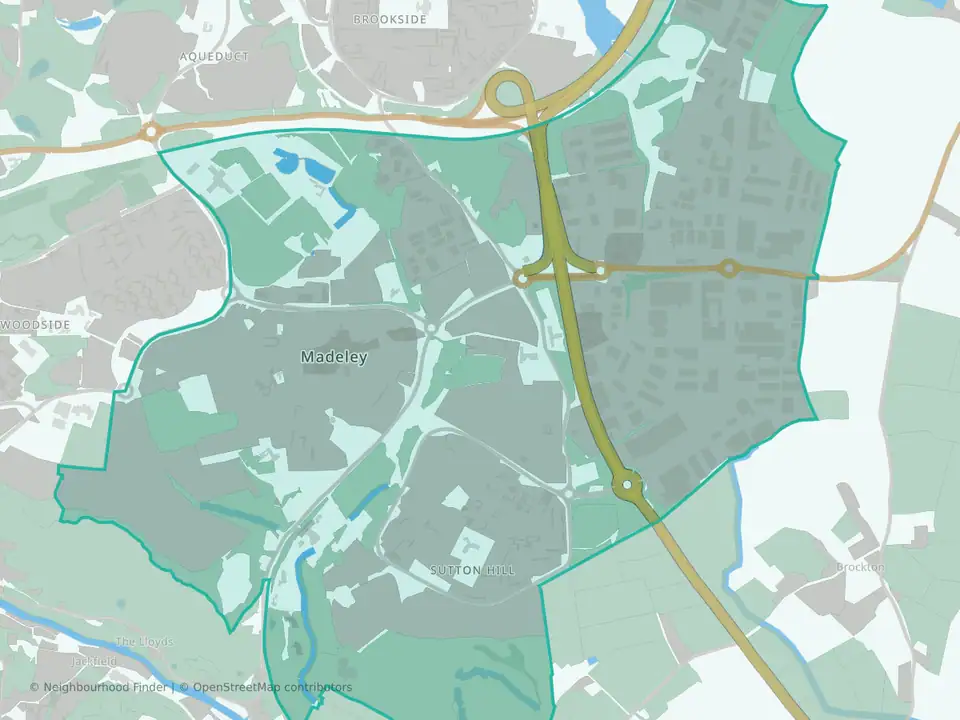 Madeley & Sutton Hill