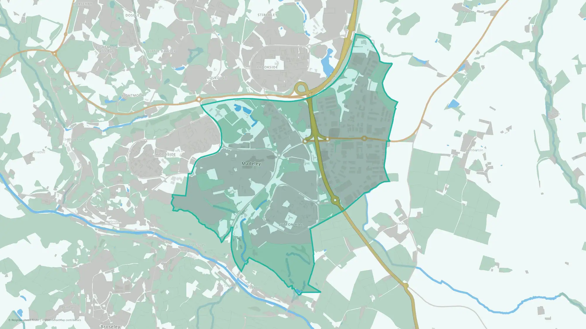 Madeley & Sutton Hill