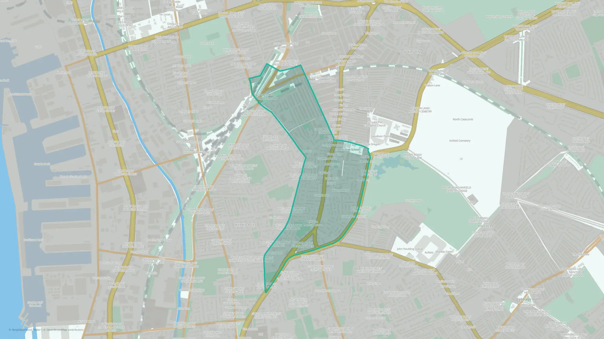 Kirkdale East North West