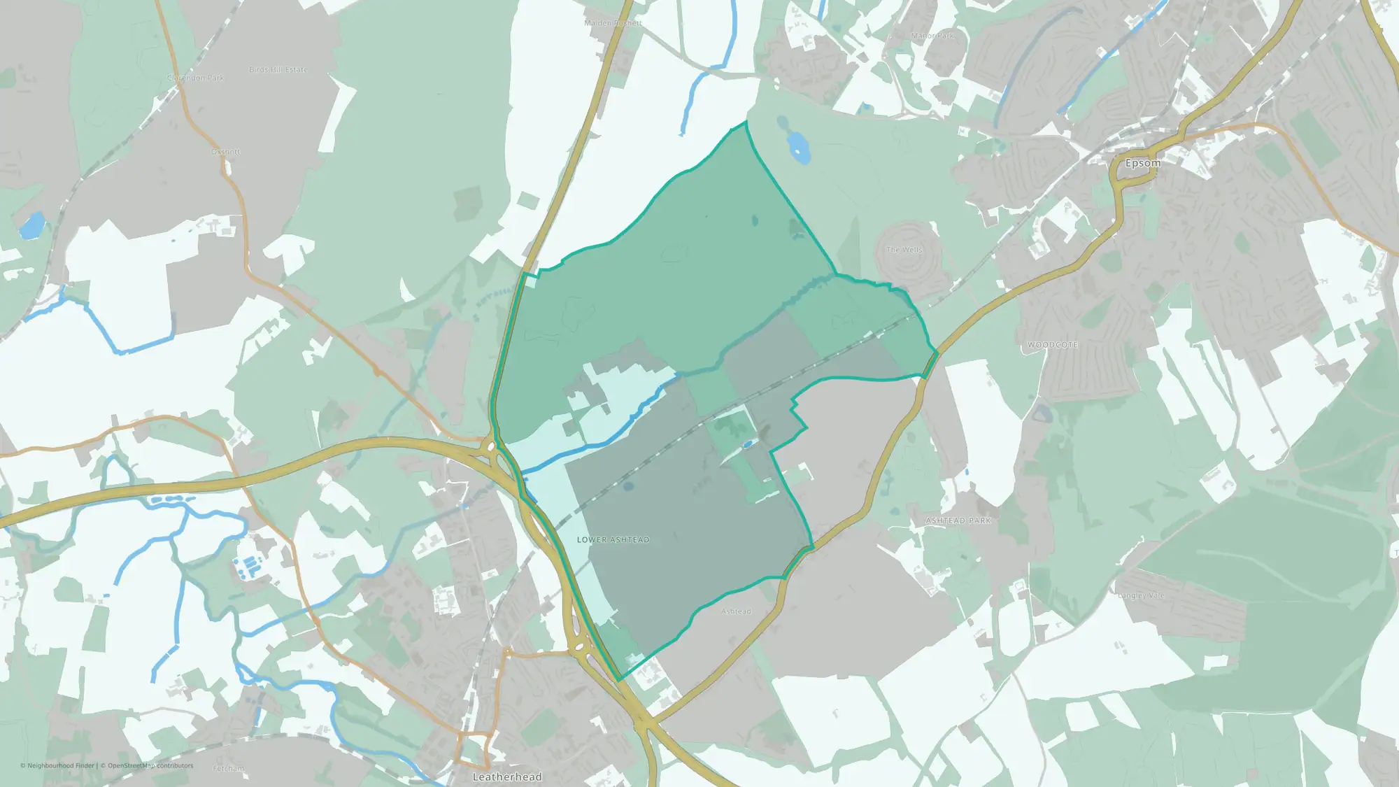 Ashtead Lanes & Common