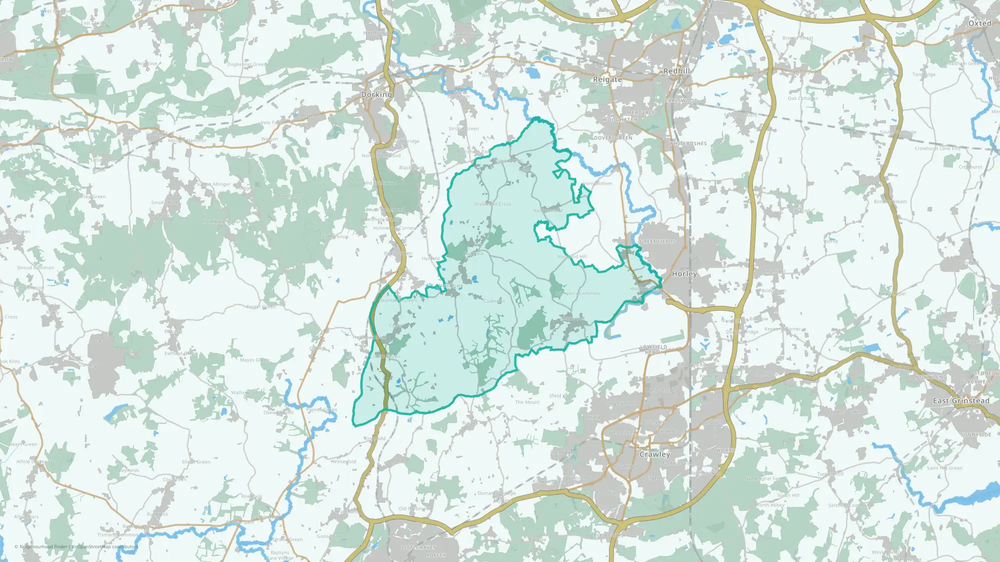 Capel, Leigh, Newdigate & Charlwood