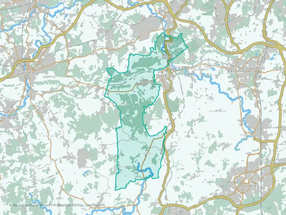 Mickleham, Westcott & Okewood