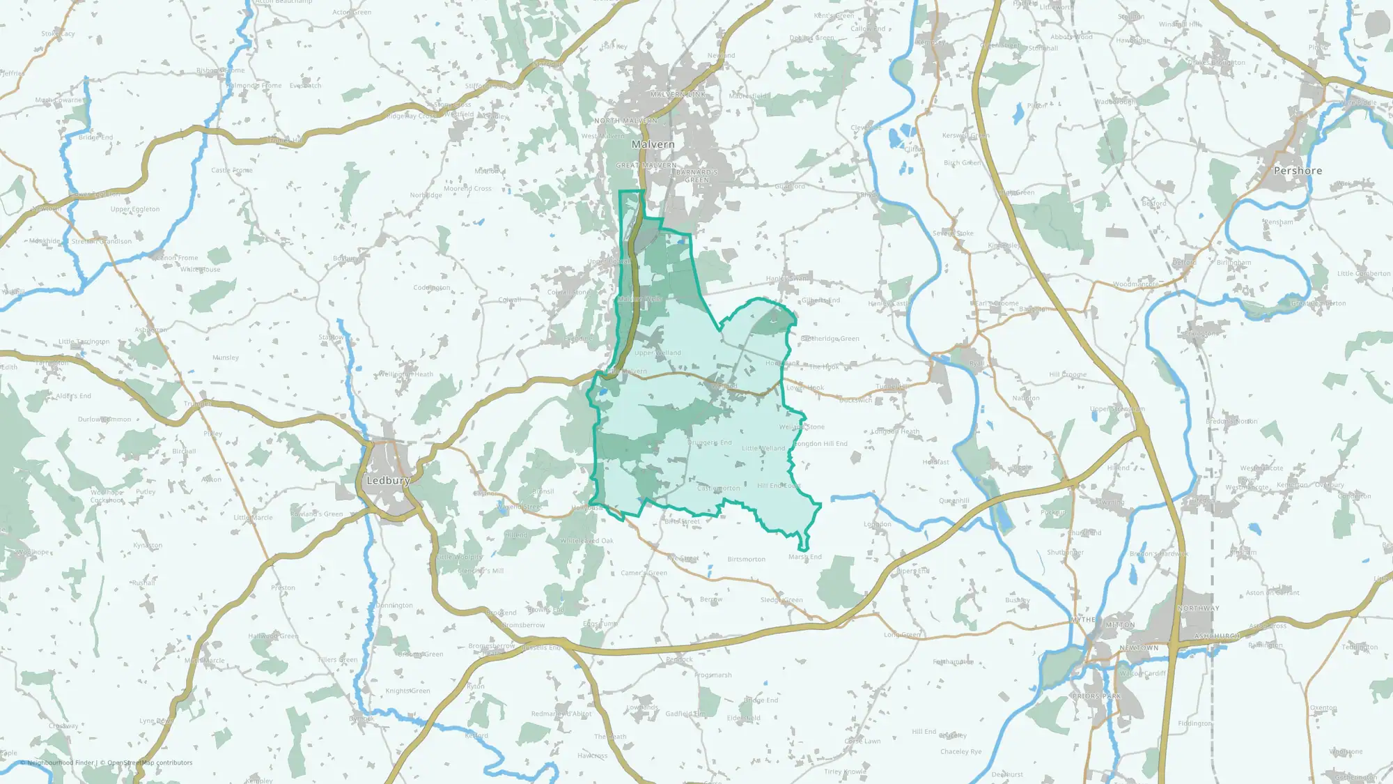 Castlemorton, Welland & Wells
