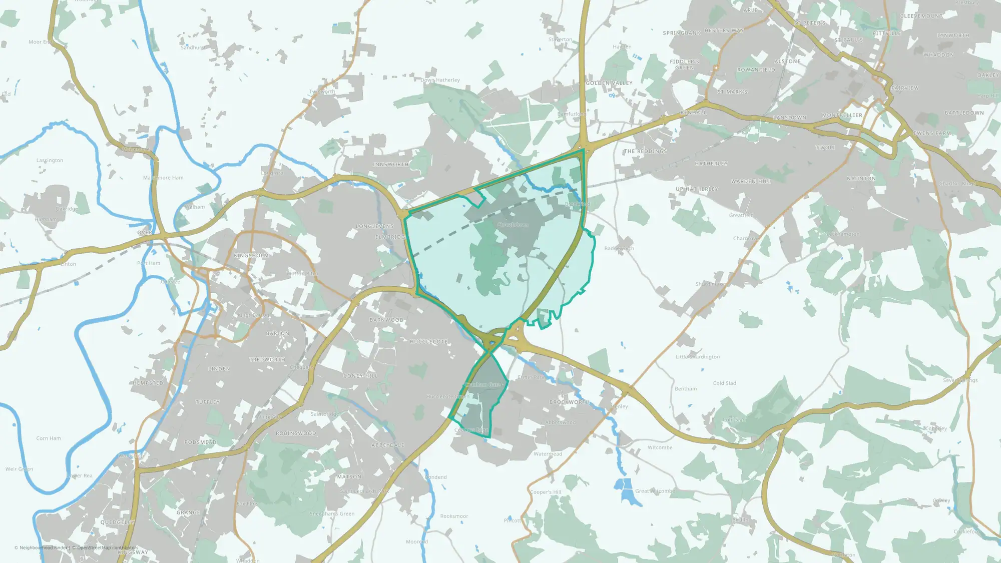 Churchdown Brookfield with Hucclecote