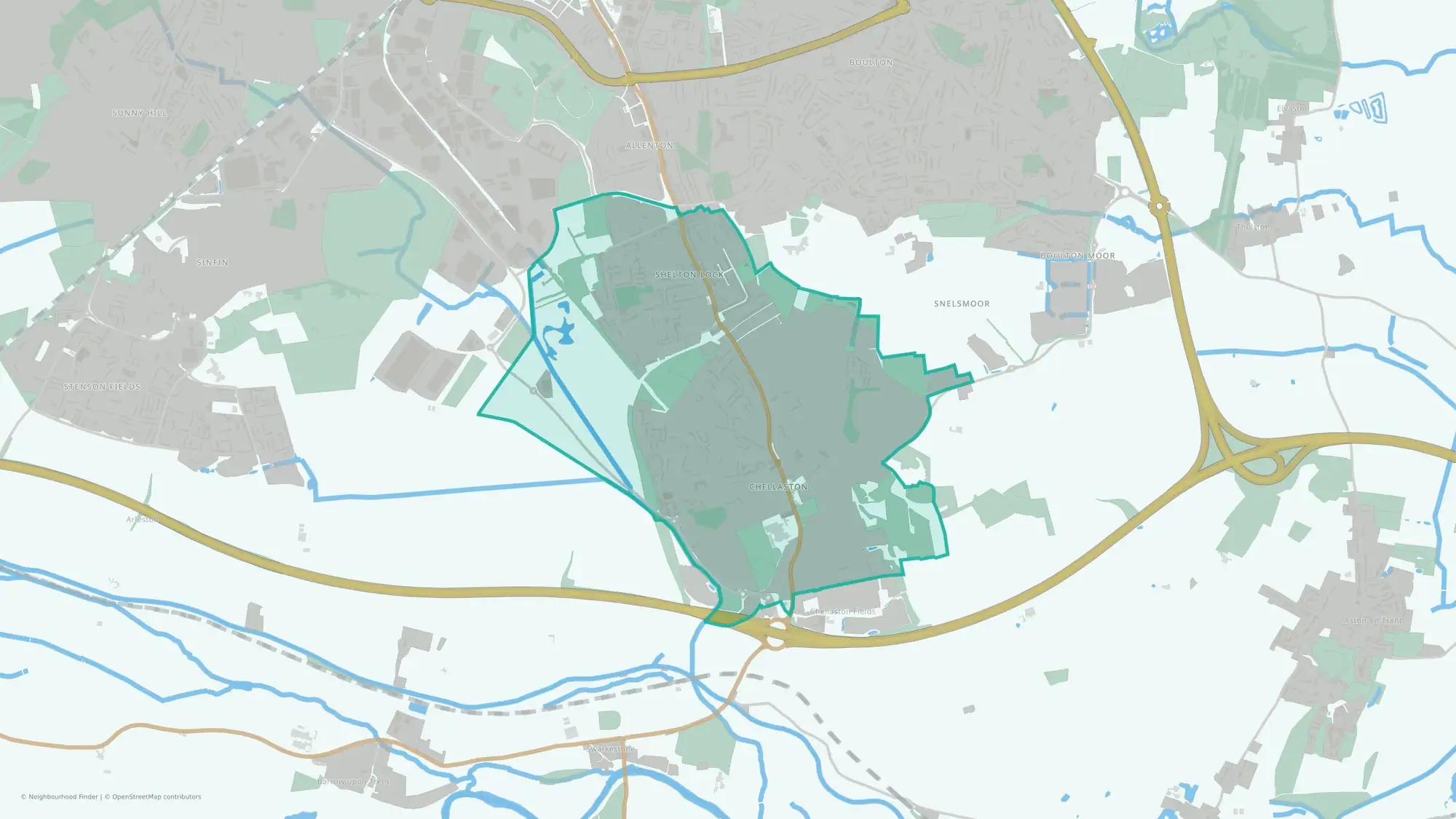 Chellaston & Shelton Lock