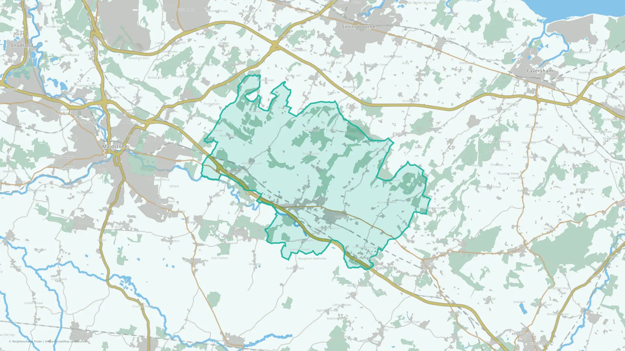 Harrietsham, Lenham & North Downs