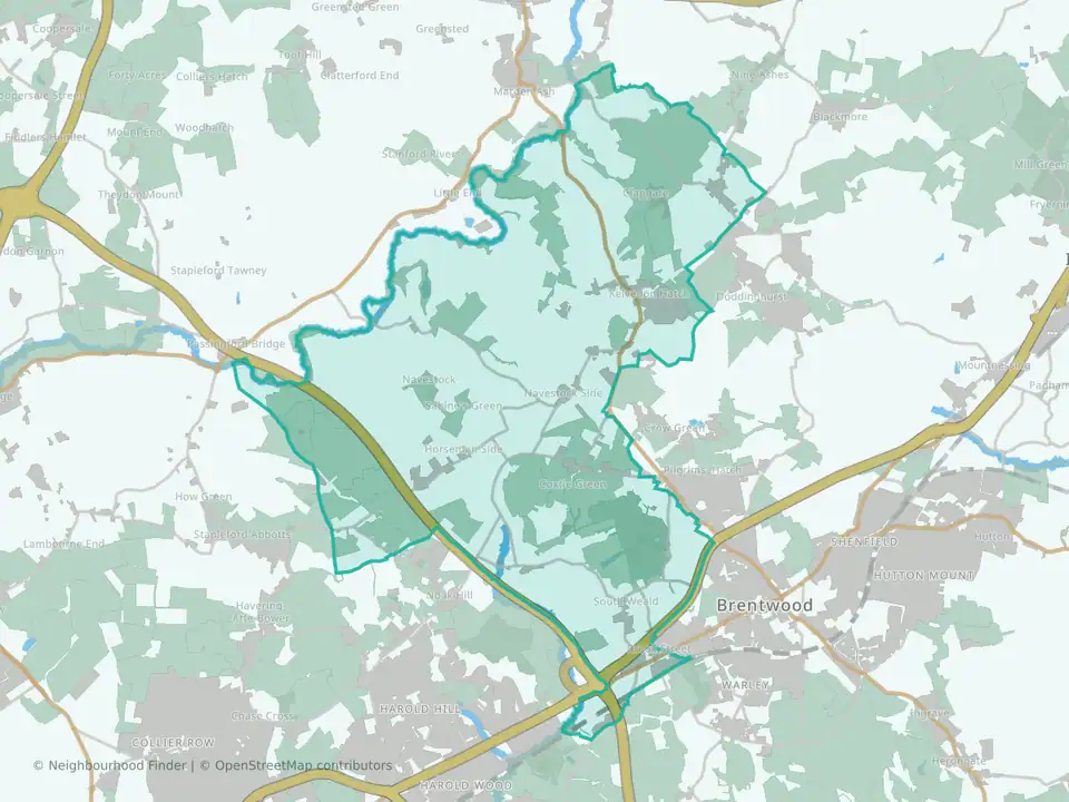Brizes, Stondon Massey & South Weald