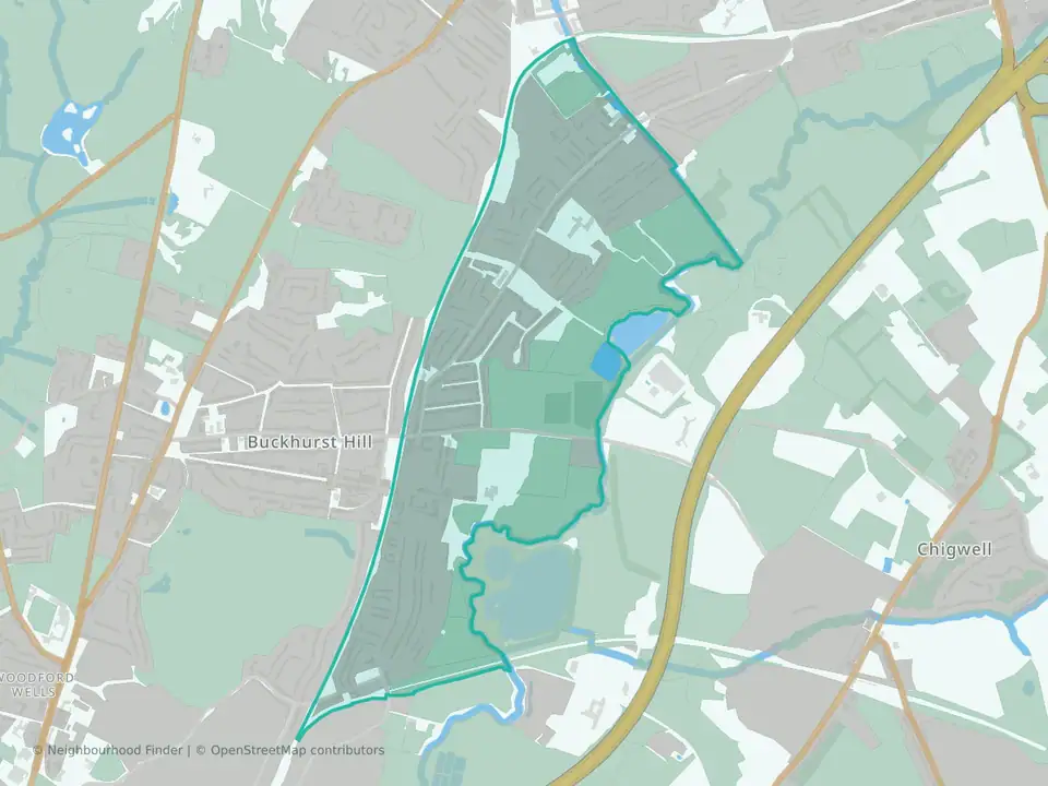 Buckhurst Hill East & Whitebridge