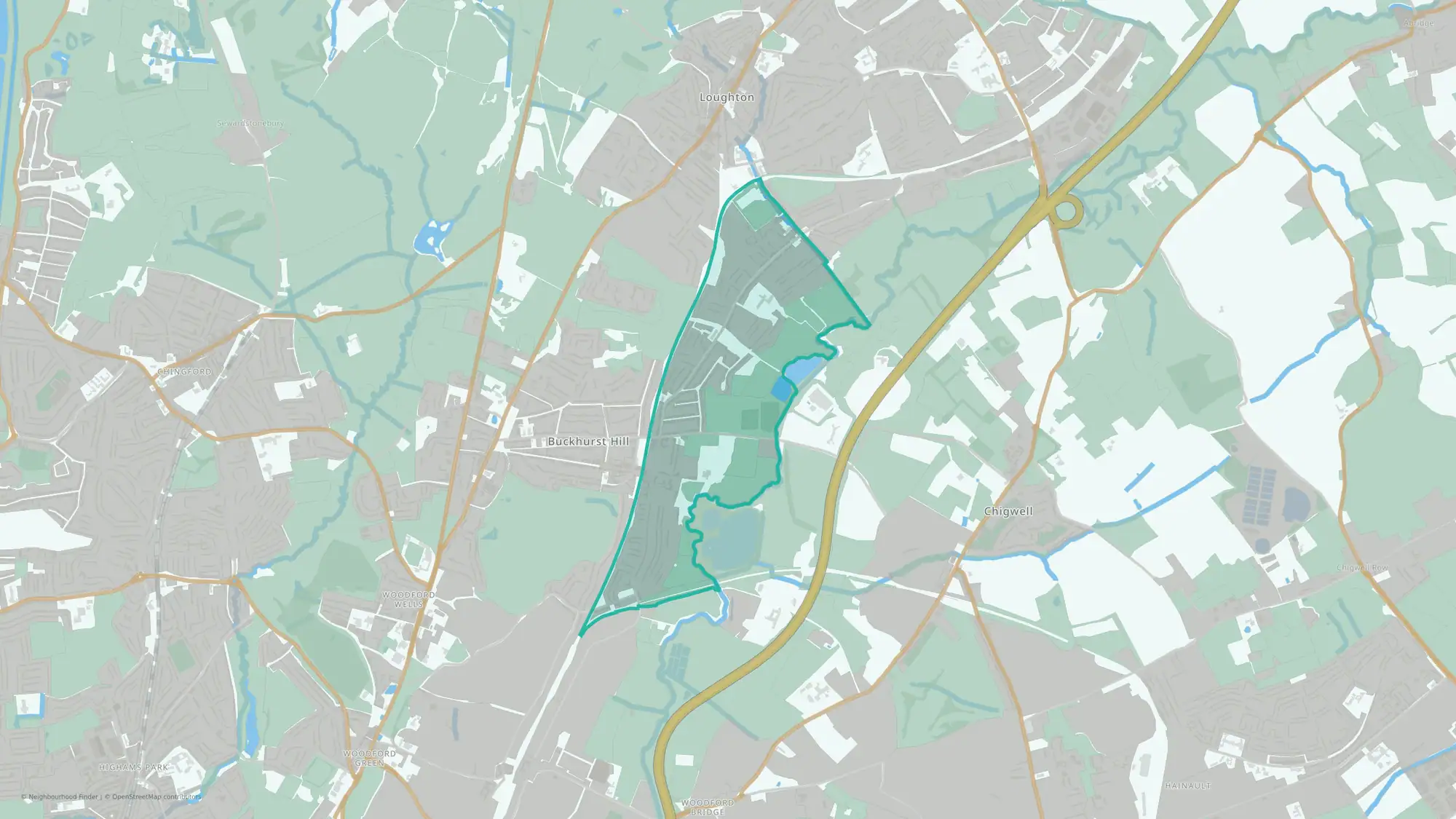 Buckhurst Hill East & Whitebridge