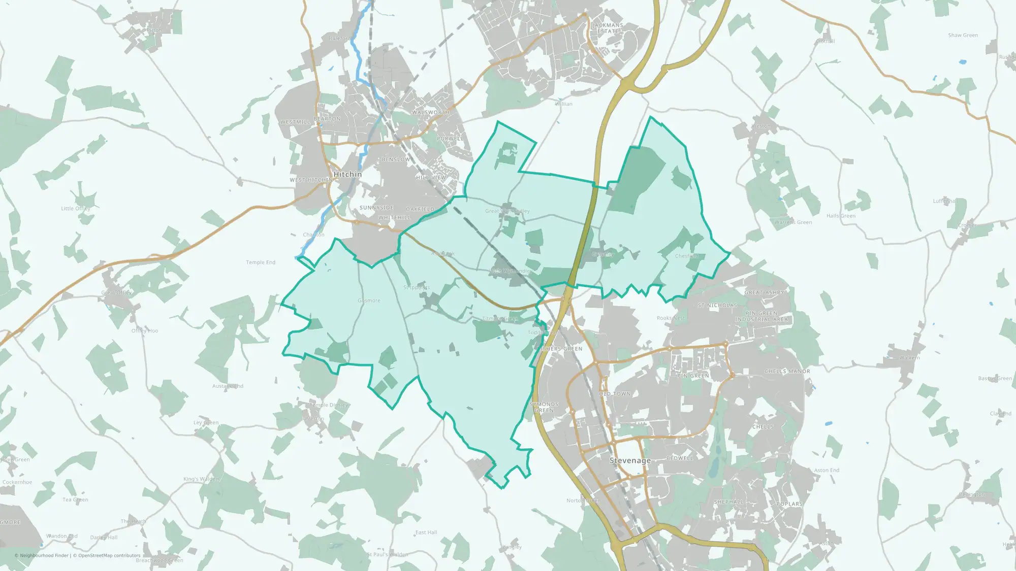 Graveley, St. Ippolyts & Wymondley