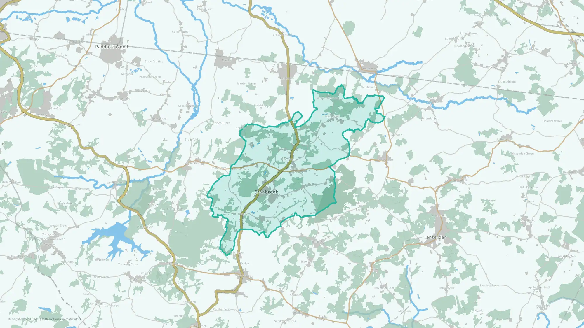 Cranbrook, Sissinghurst & Frittenden