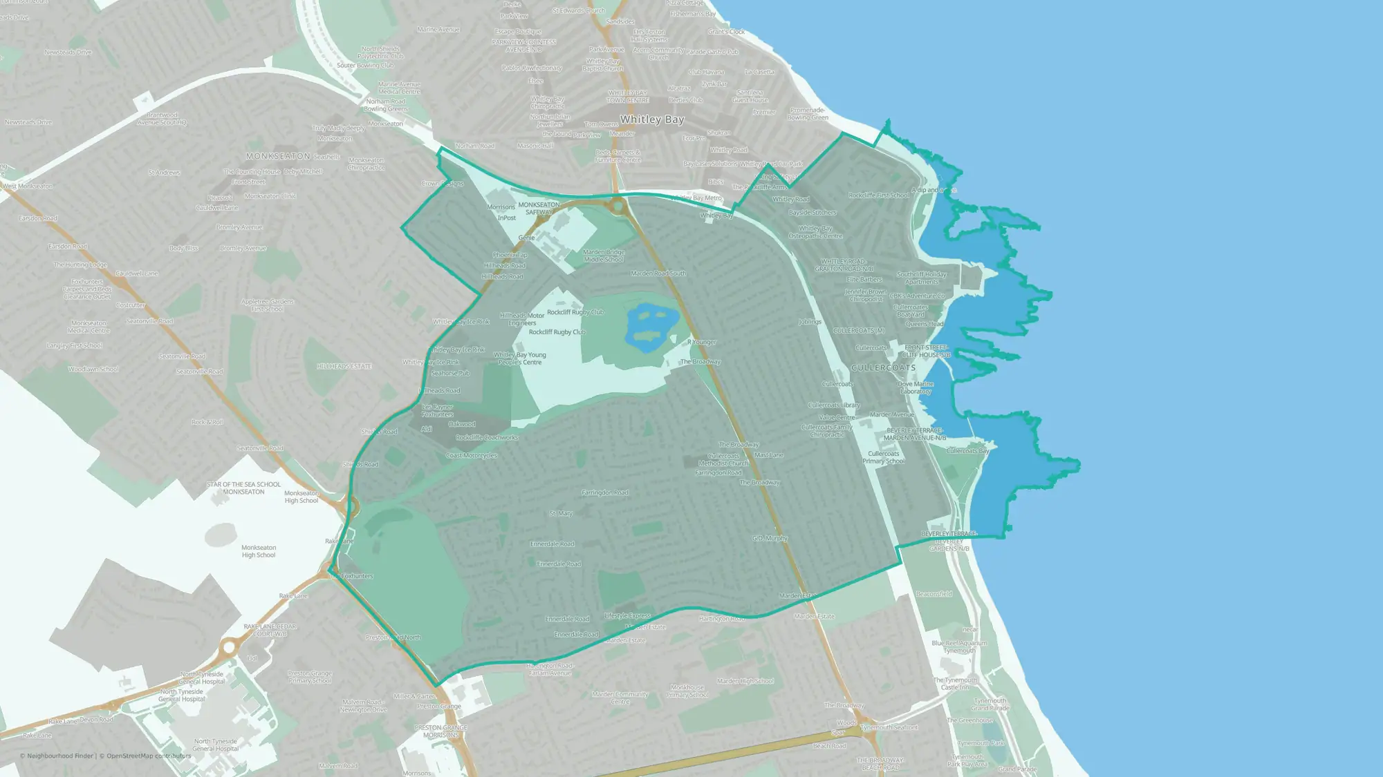 Cullercoats & Whitley Bay South