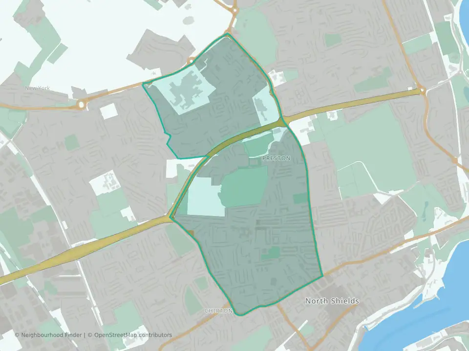 Preston with Preston Grange