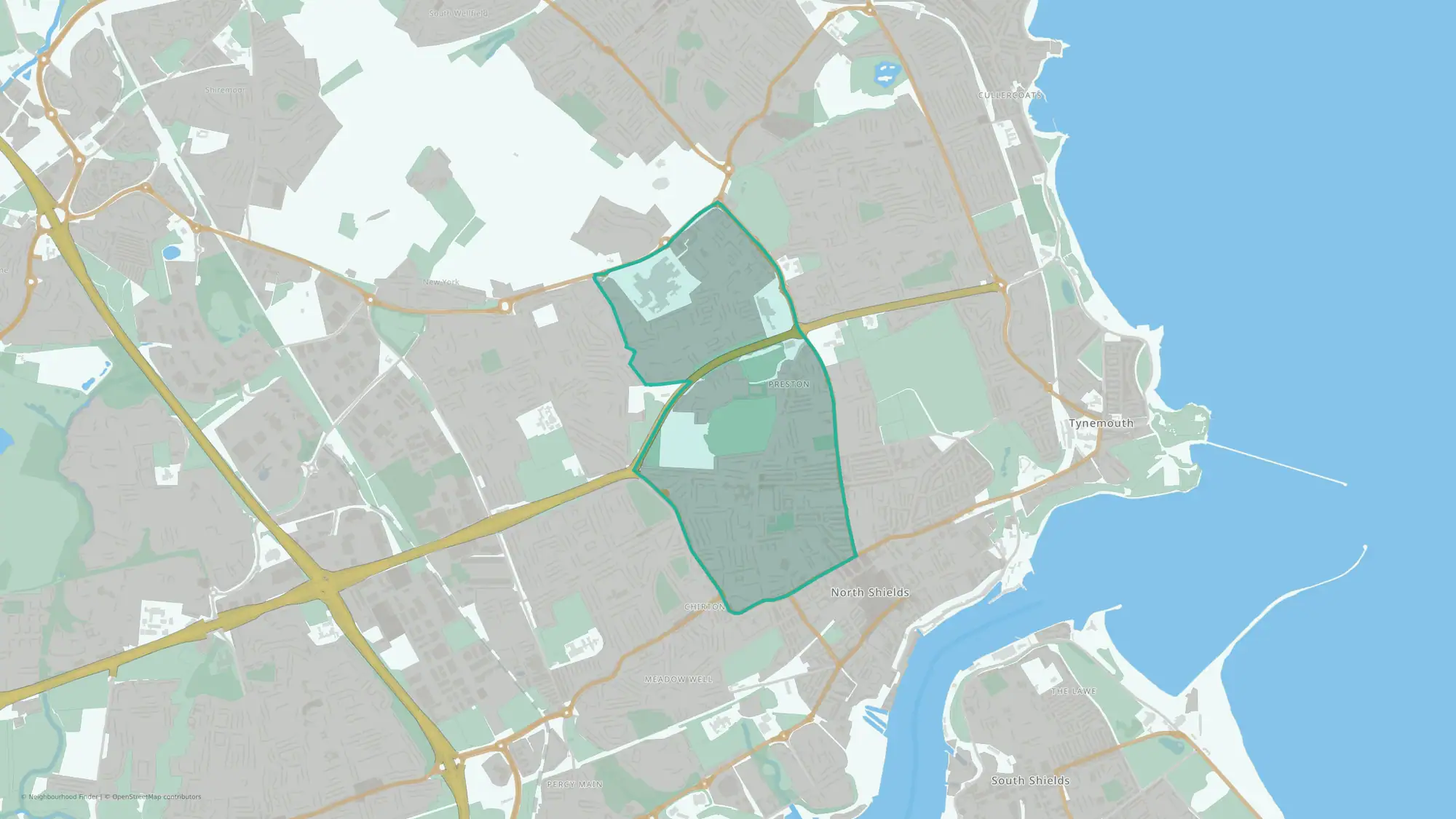 Preston with Preston Grange