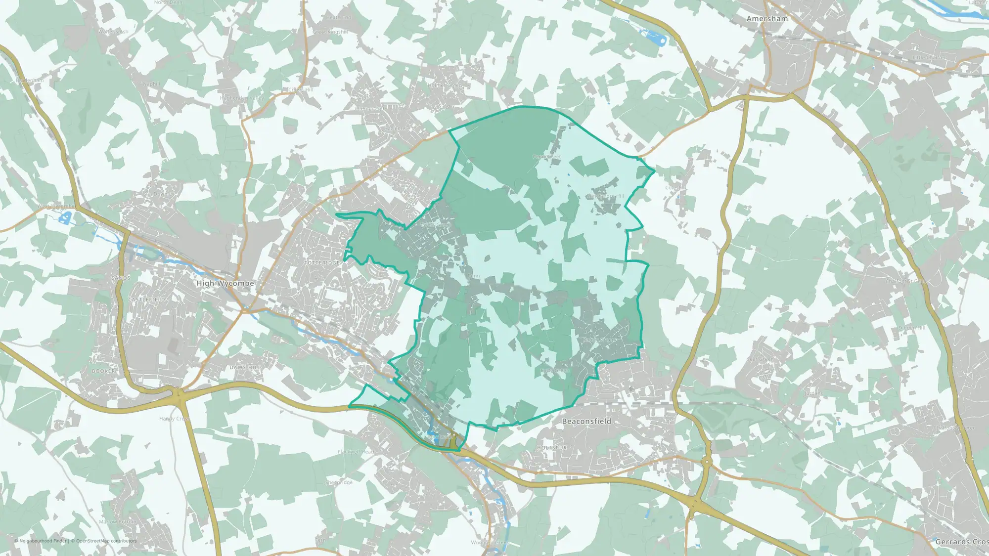 Penn, Tylers Green & Loudwater