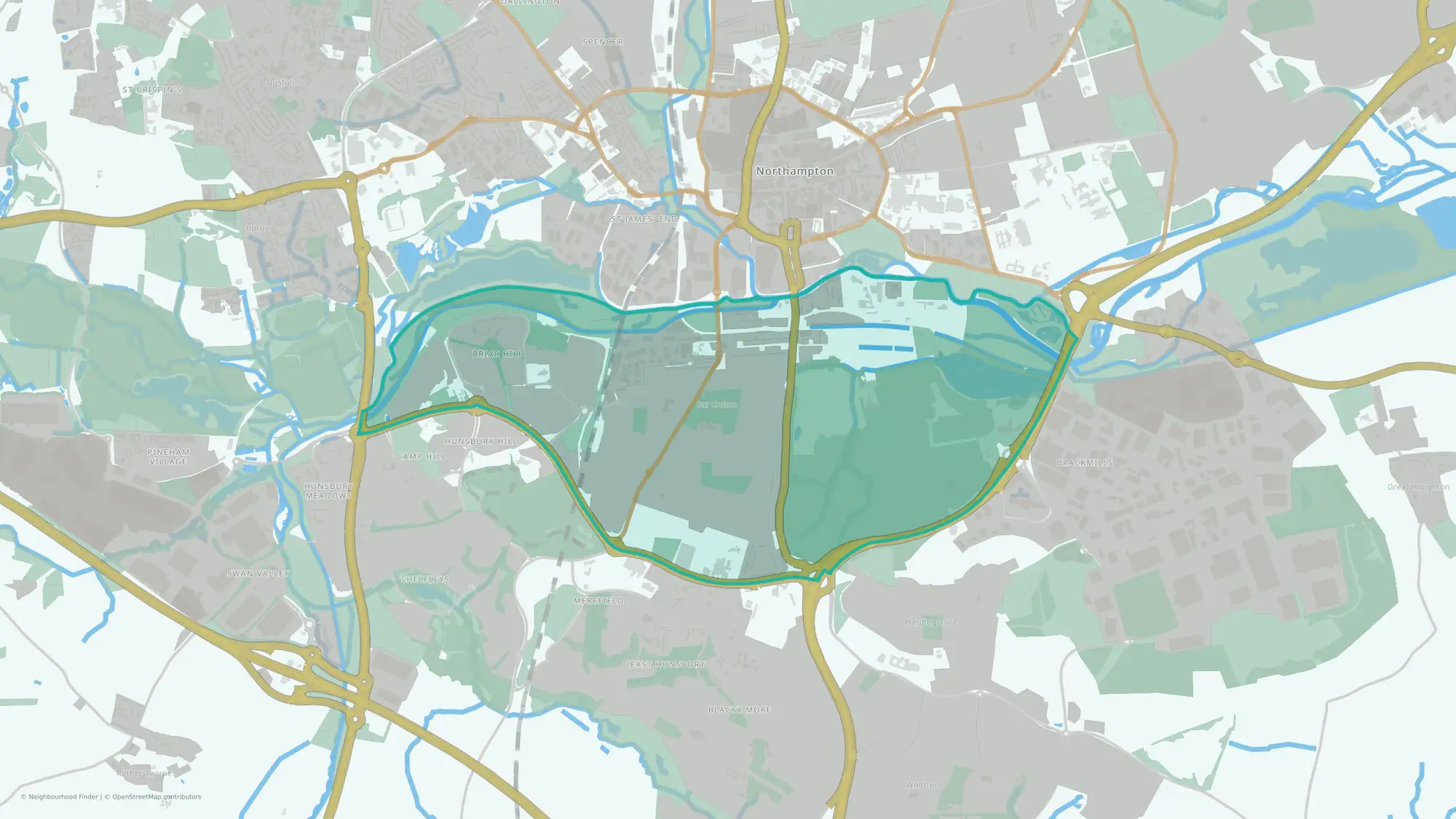 Far Cotton, Delapre & Briar Hill