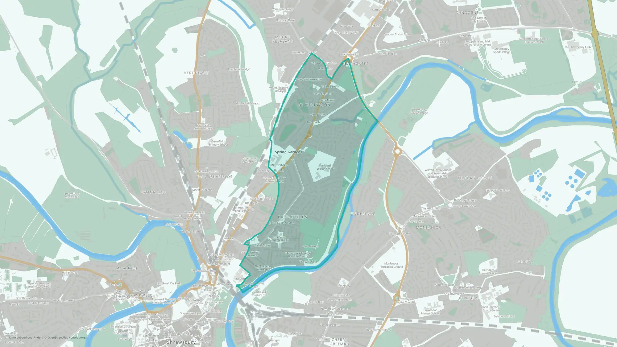 Castlefields & Ditherington