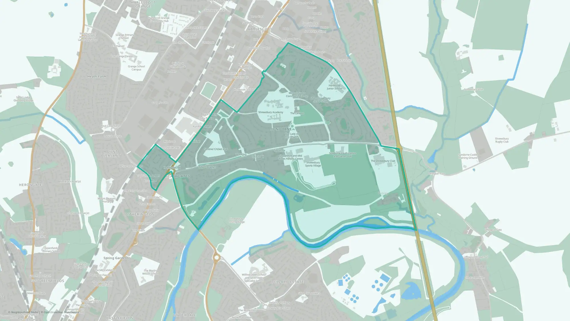 Sundorne & Old Heath