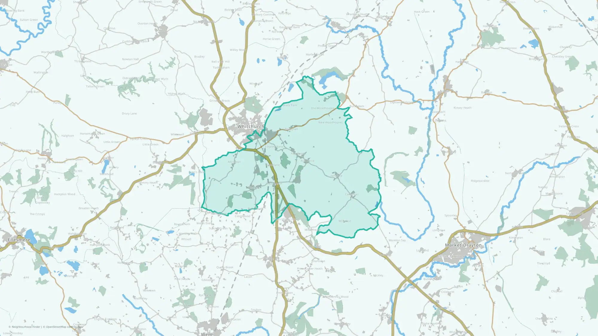 Whitchurch South North West