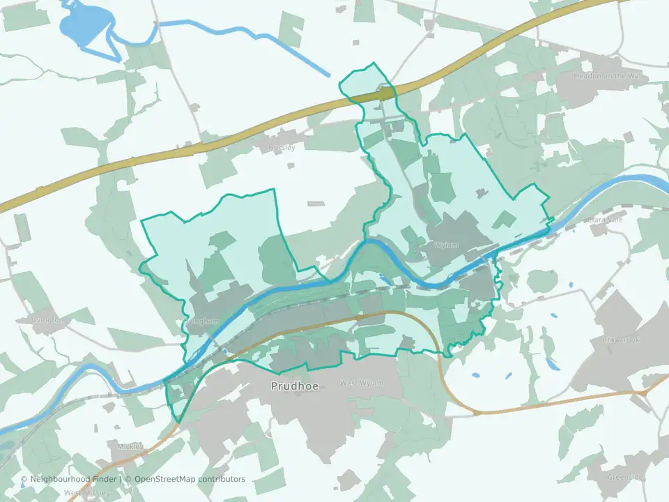 Prudhoe North & Wylam South East