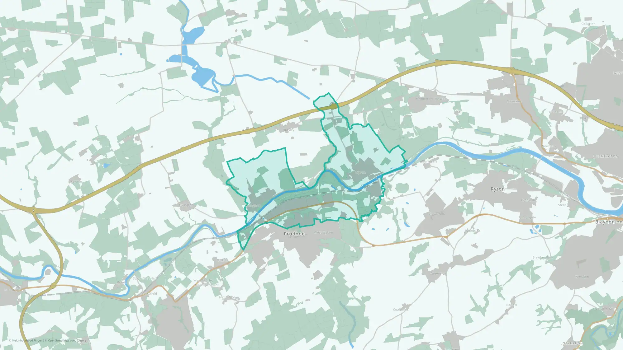 Prudhoe North & Wylam South East