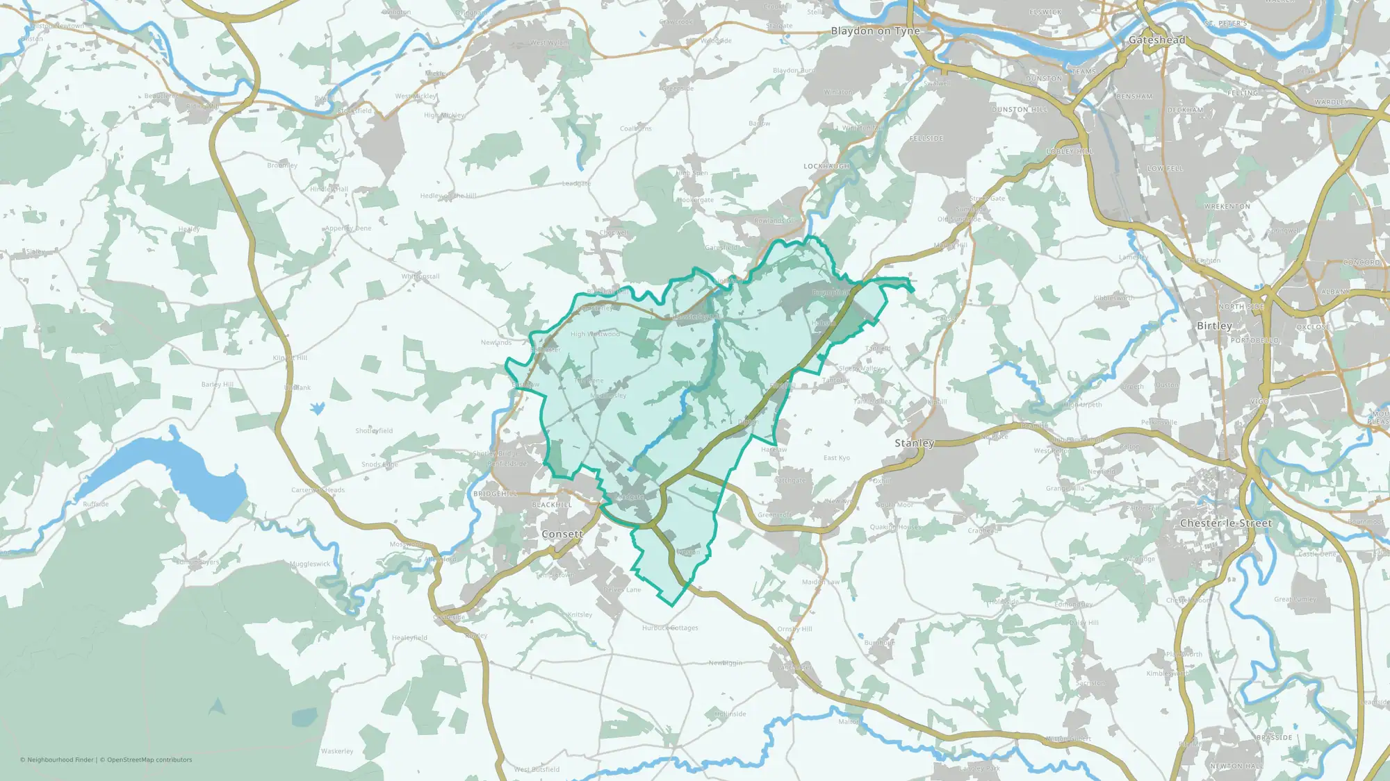 Derwent & Pont Valley