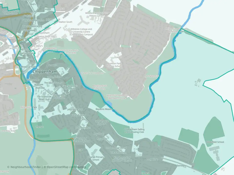 Chippenham Hardens & Central