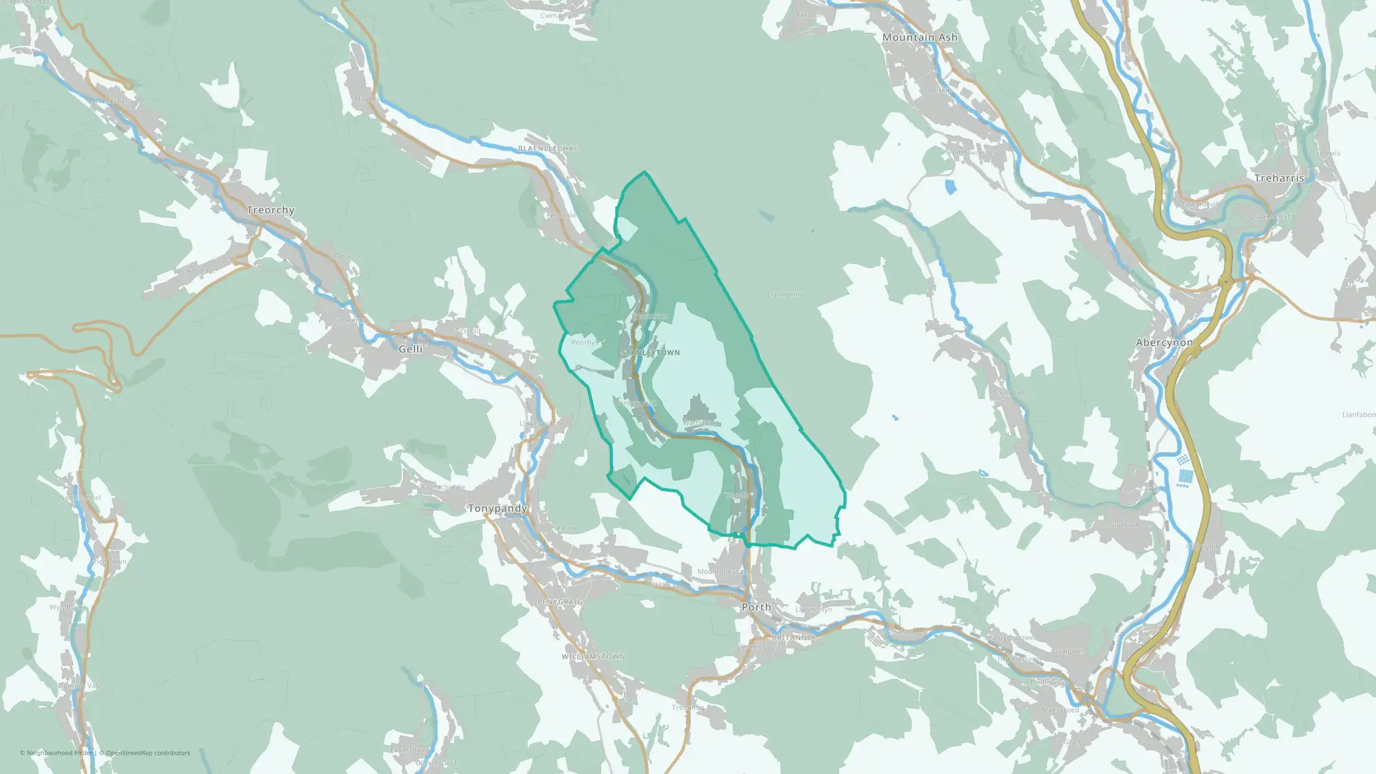 Tylorstown and Ynyshir
