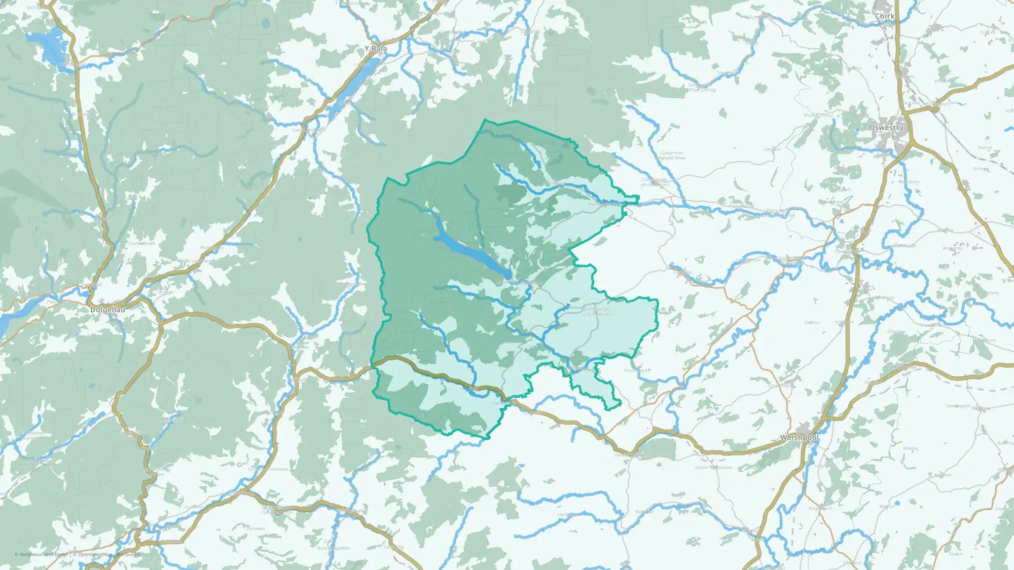 Banwy, Llanfihangel and Llanwddyn