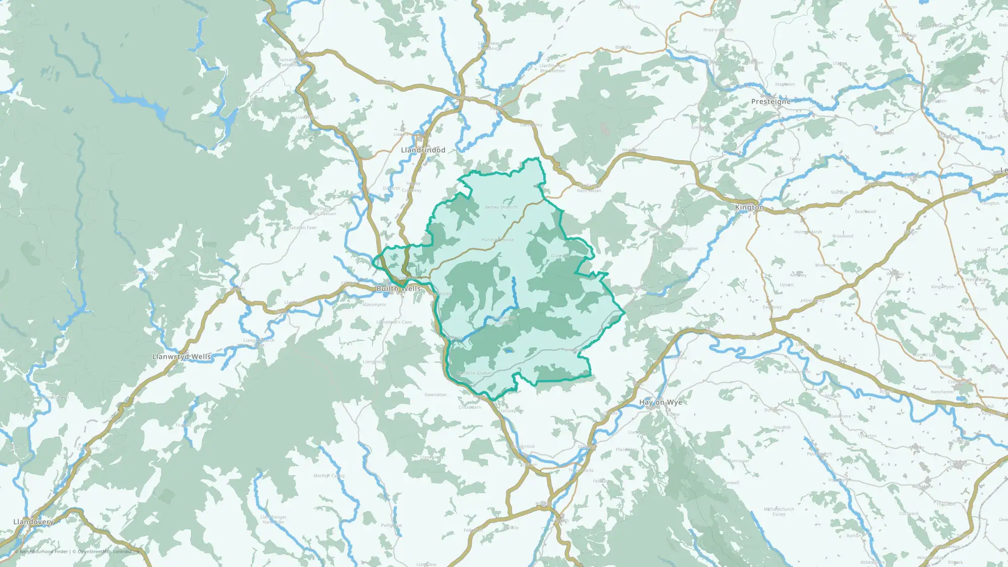 Llanelwedd
