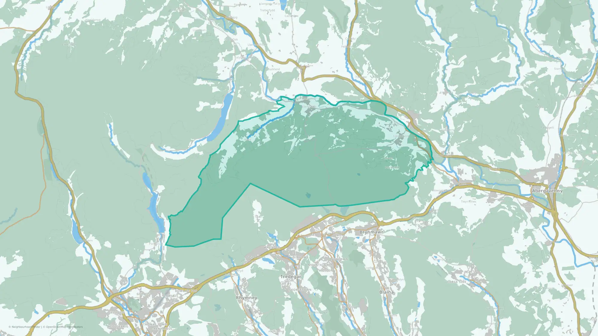 Llangattock and Llangynidr