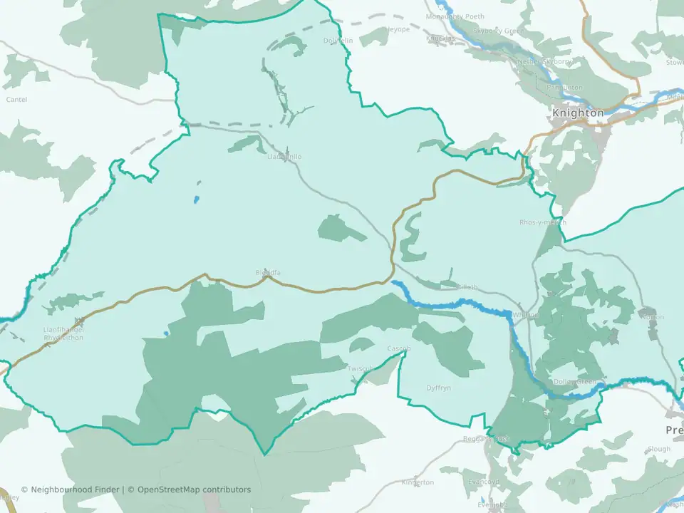 Llangunllo with Norton