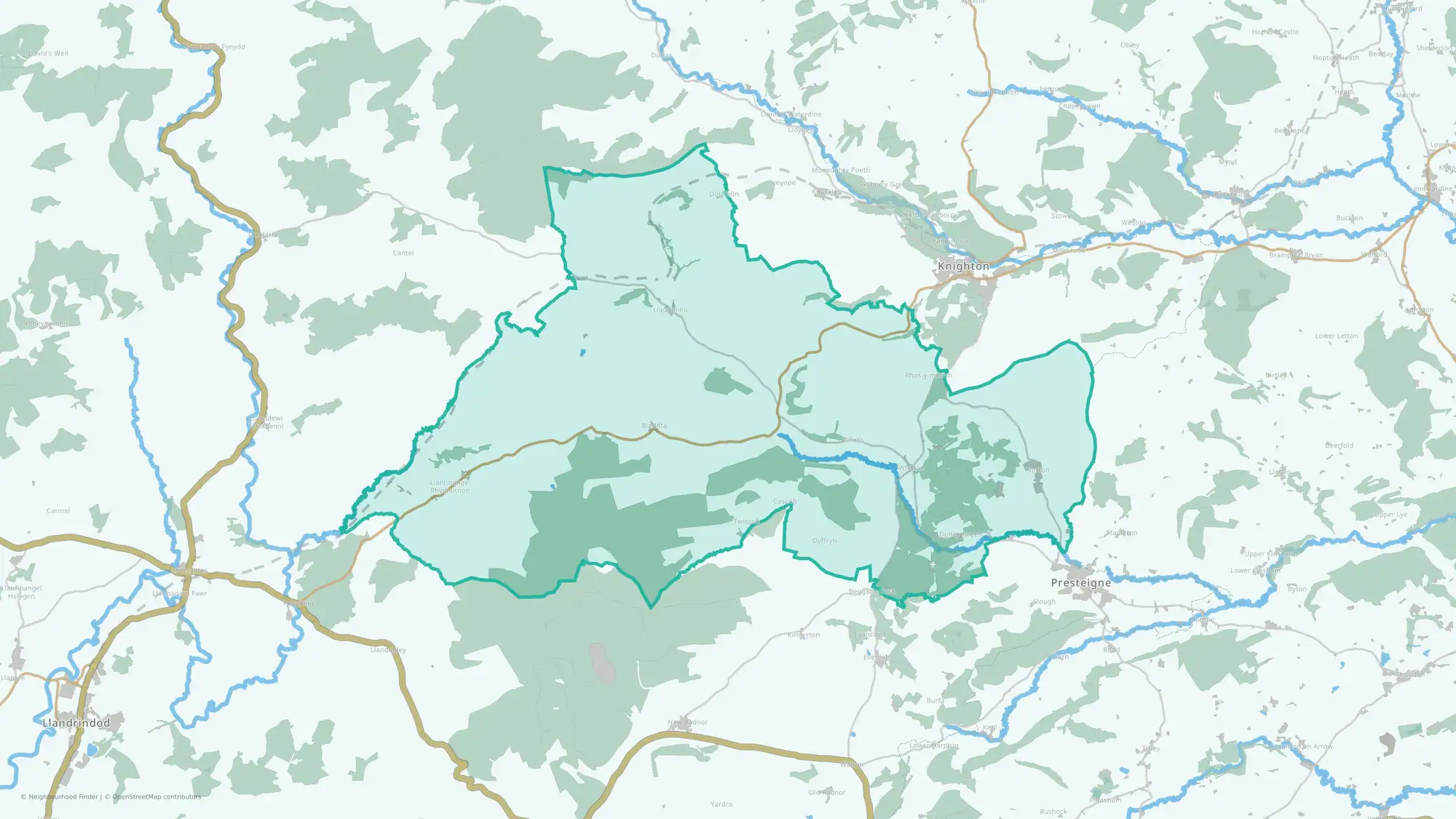 Llangunllo with Norton