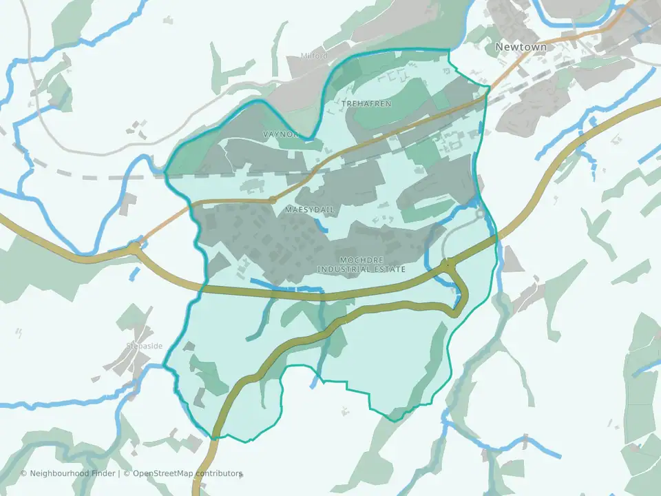 Newtown Central and South