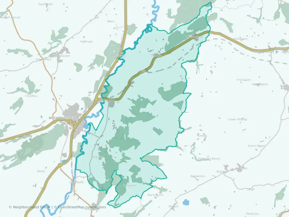 Trelystan and Trewern