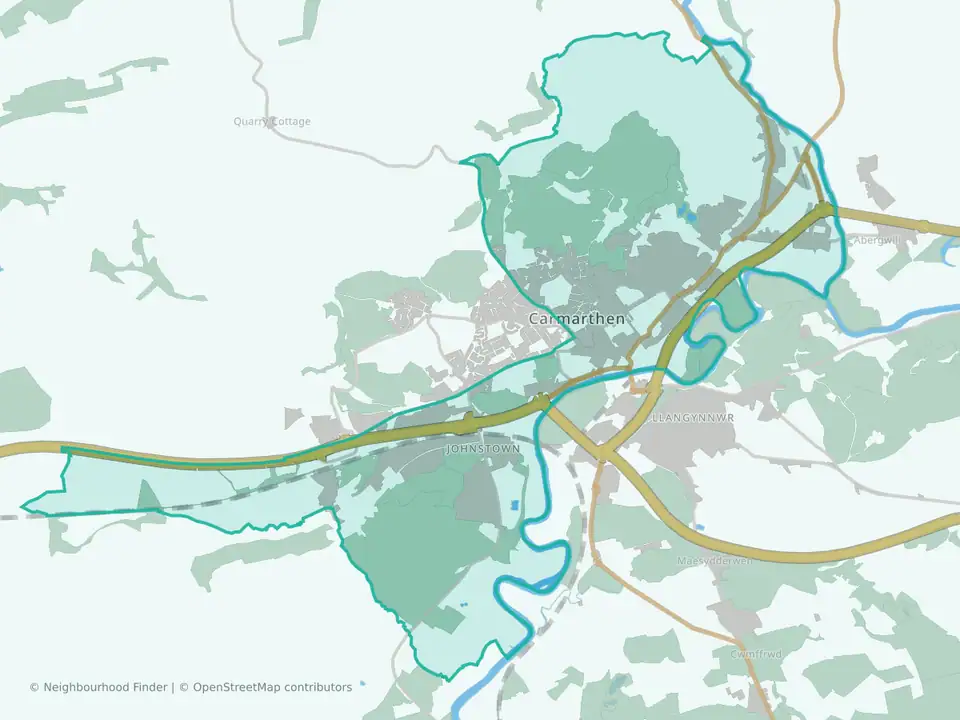 Carmarthen Town North and South