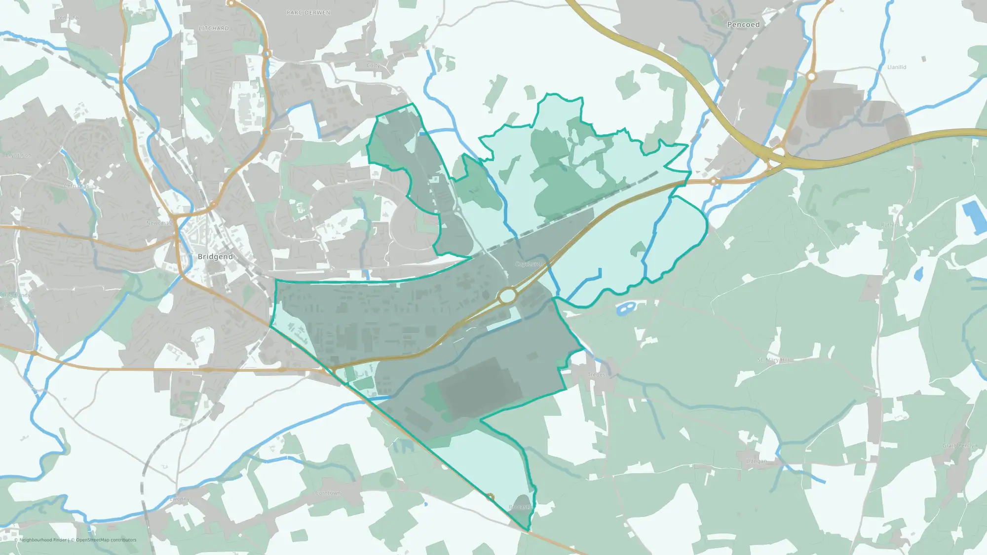 Brackla East and Coychurch Lower