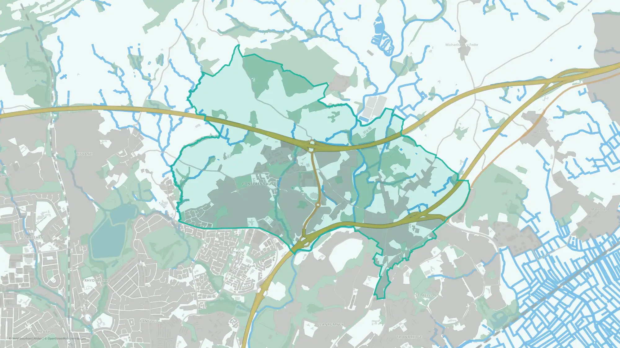 Pontprennau and Old St. Mellons