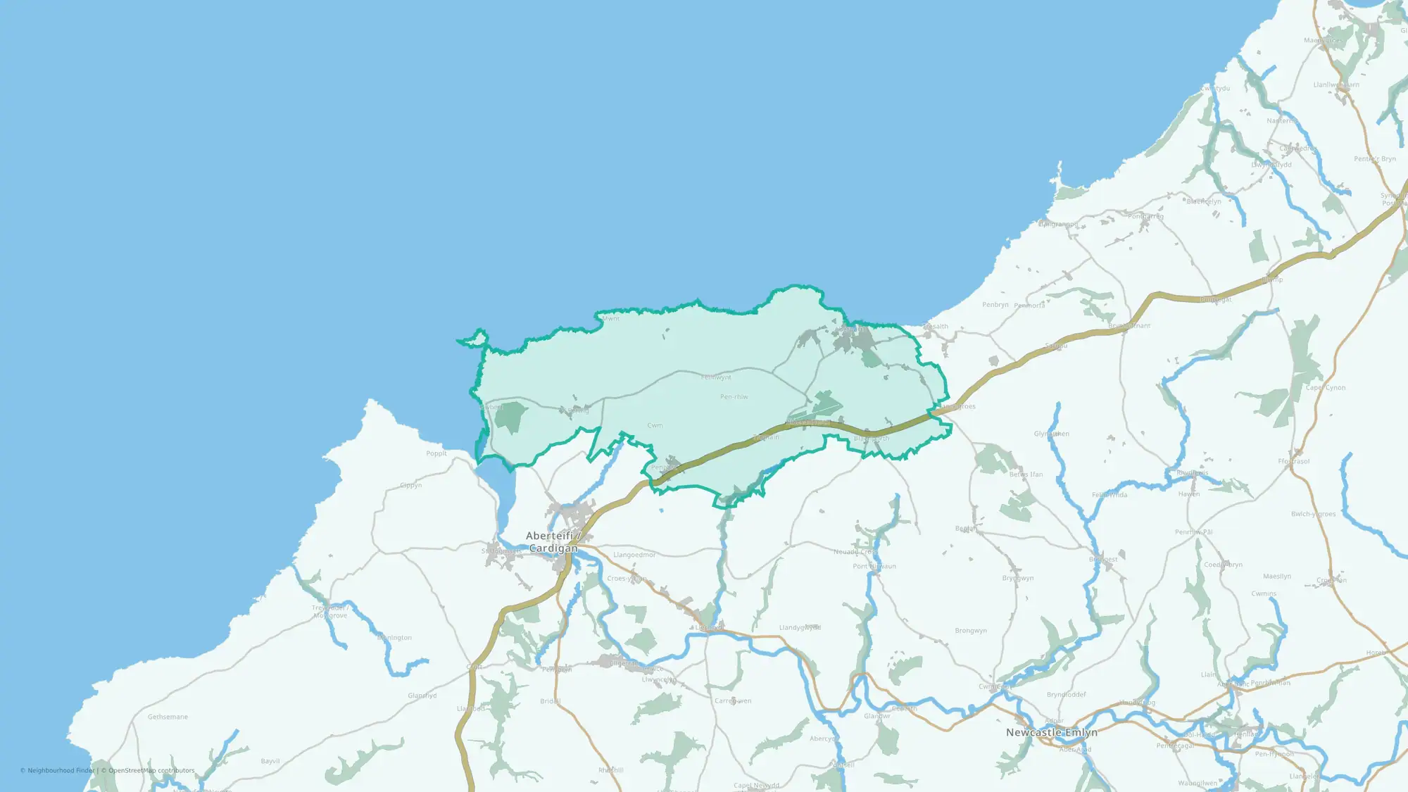 Aberporth and Y Ferwig