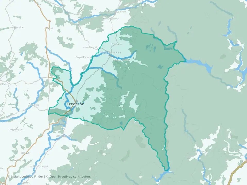 Tregaron and Ystrad Fflur