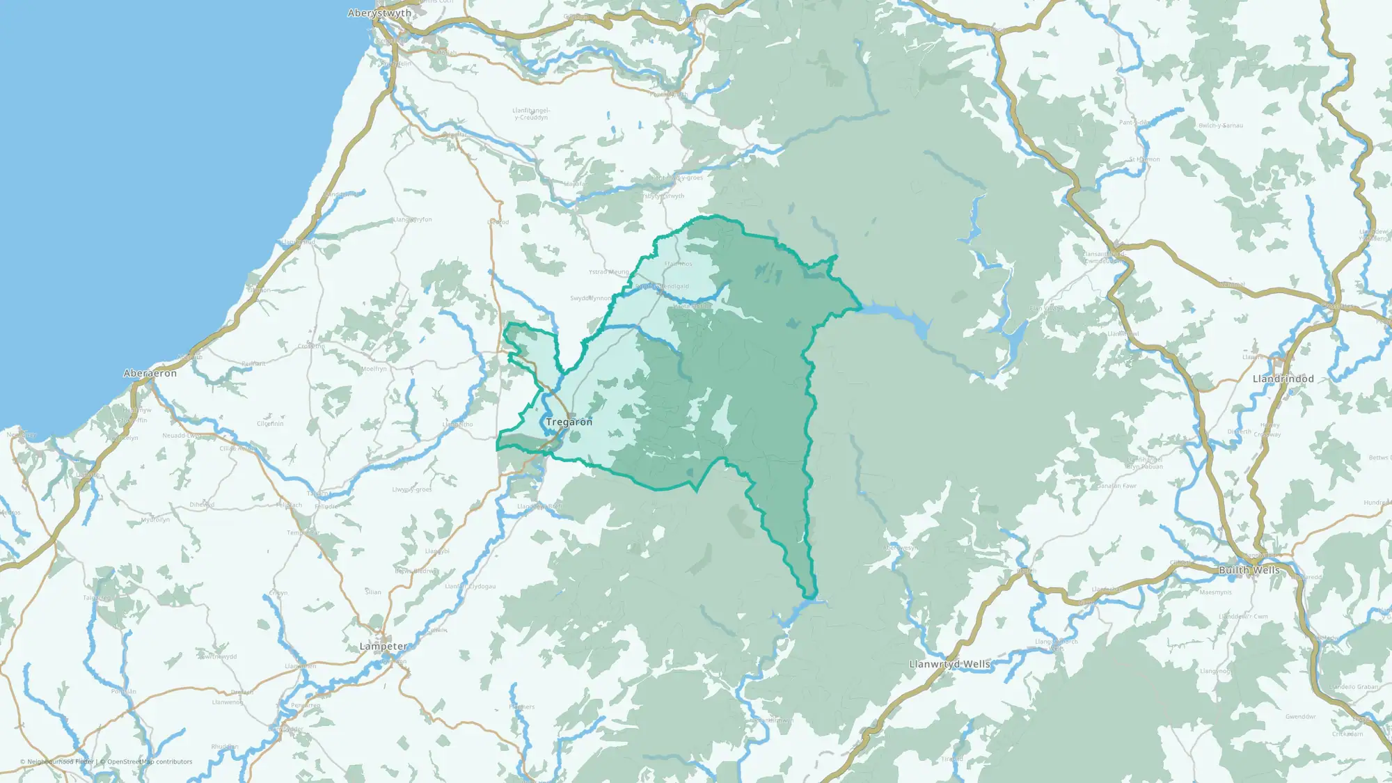 Tregaron and Ystrad Fflur