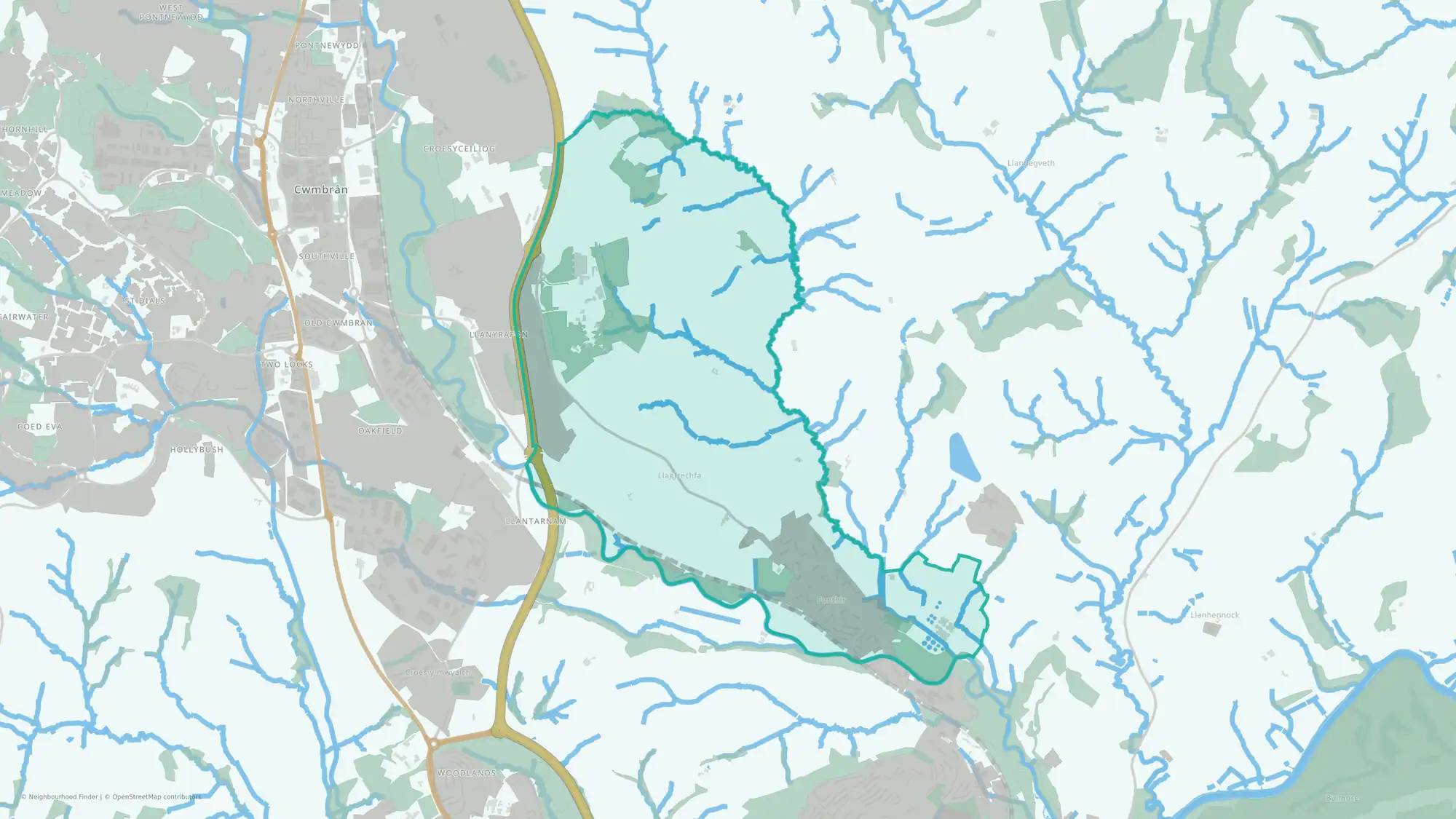 Llanfrechfa and Ponthir