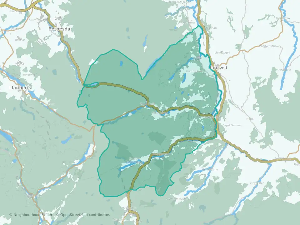 Betws-y-Coed and Trefriw
