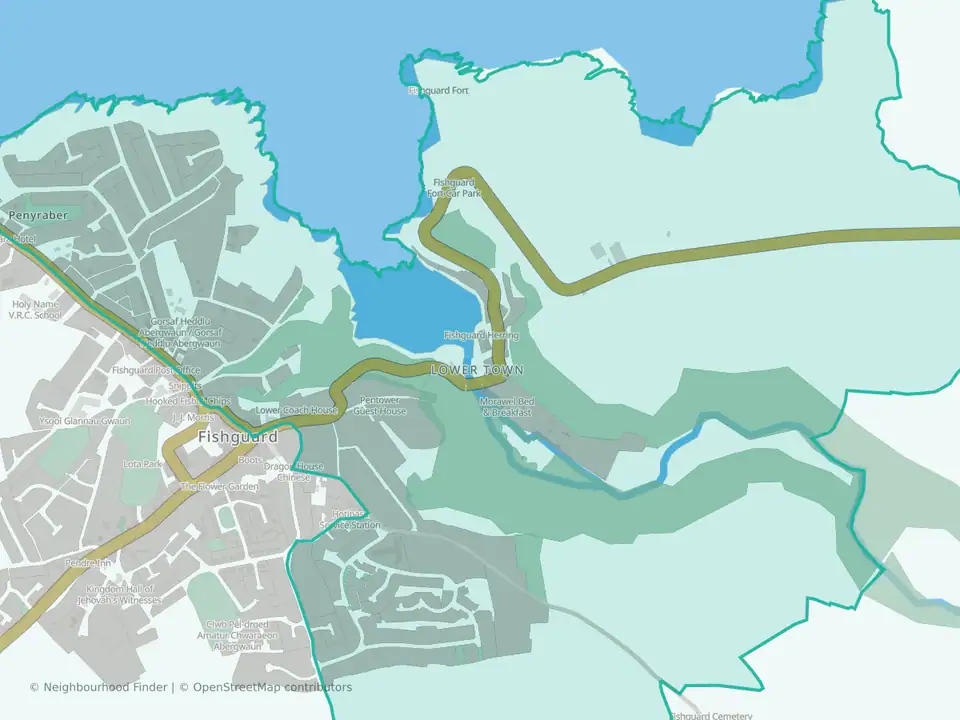 Fishguard: North East