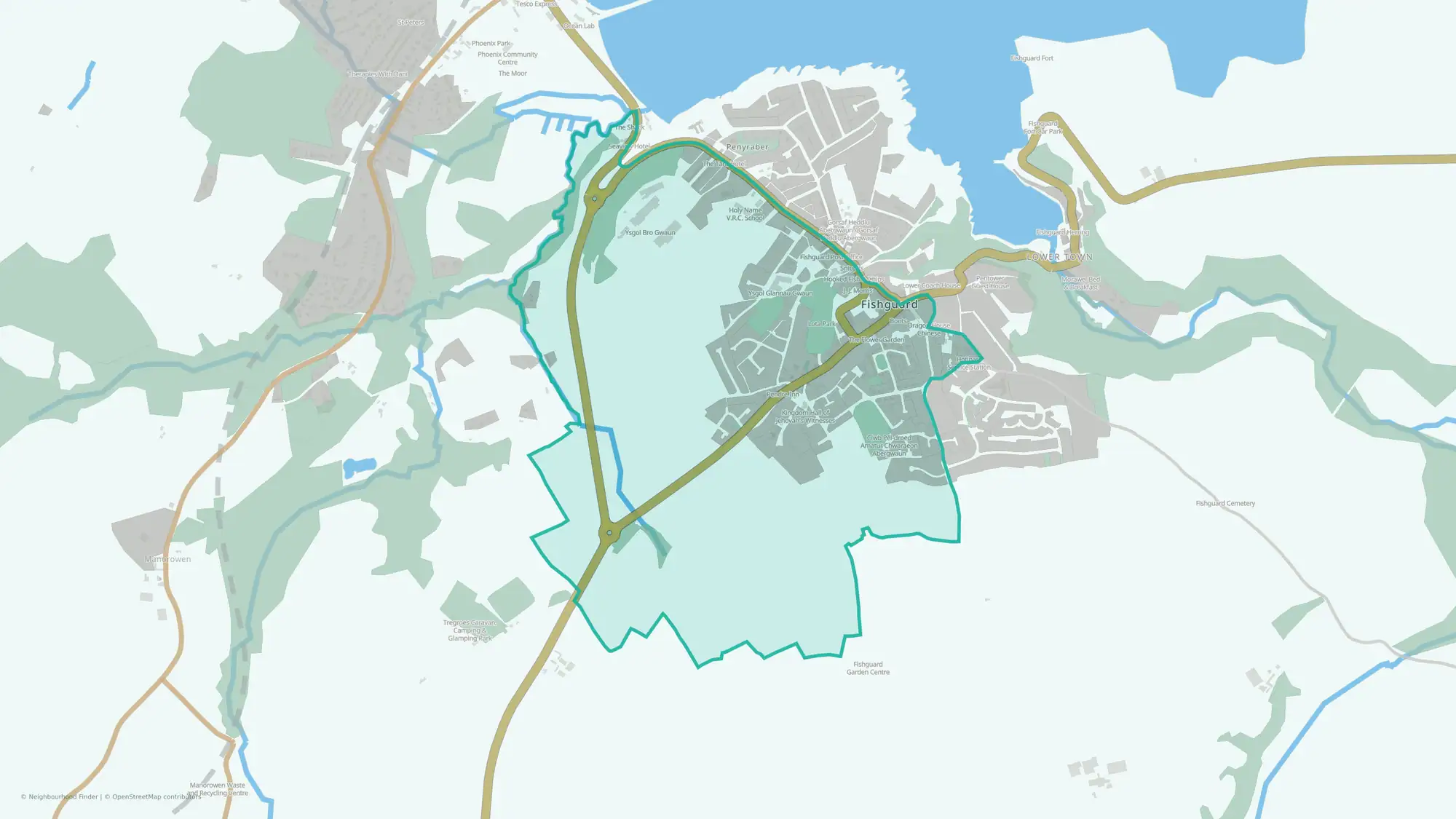 Fishguard: North West